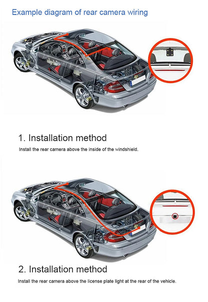 Caméra de tableau de bord cachée à 4 canaux, avec application 4K HD, Vision nocturne, moniteur de stationnement 24/7, capteur G, enregistrement en boucle, détection de mouvement, boîte noire WDR