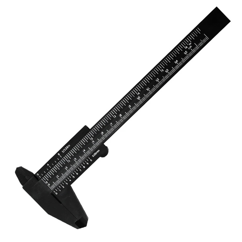 0-150mm Double Rule Scale Plastic Vernier Caliper Mini Measuring Ruler Tool Meten Studenten  Heerser Schuifmaat Vernier Caliper