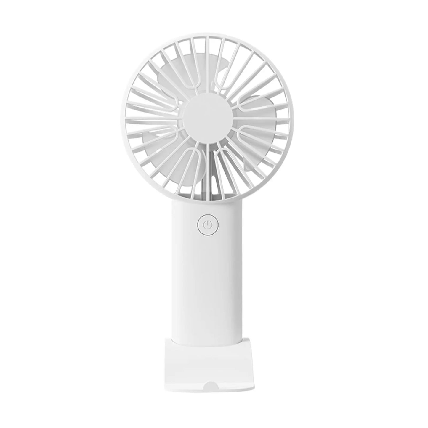 Portable Handheld Fan Small Cooling Fan USB Rechargeable Eyelash Eyelash Mute Cooler  Handheld Fan Mini USB Rechargeable Desk