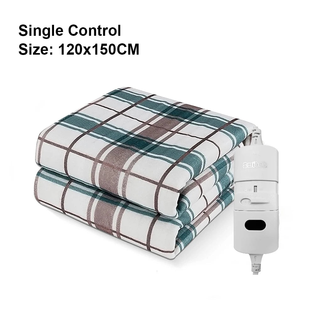 Electric Blanket Heated Mat 220V Smart Control Winter Body Warmer Sheets Mattress Carpet Electric Heated Blanket For Home