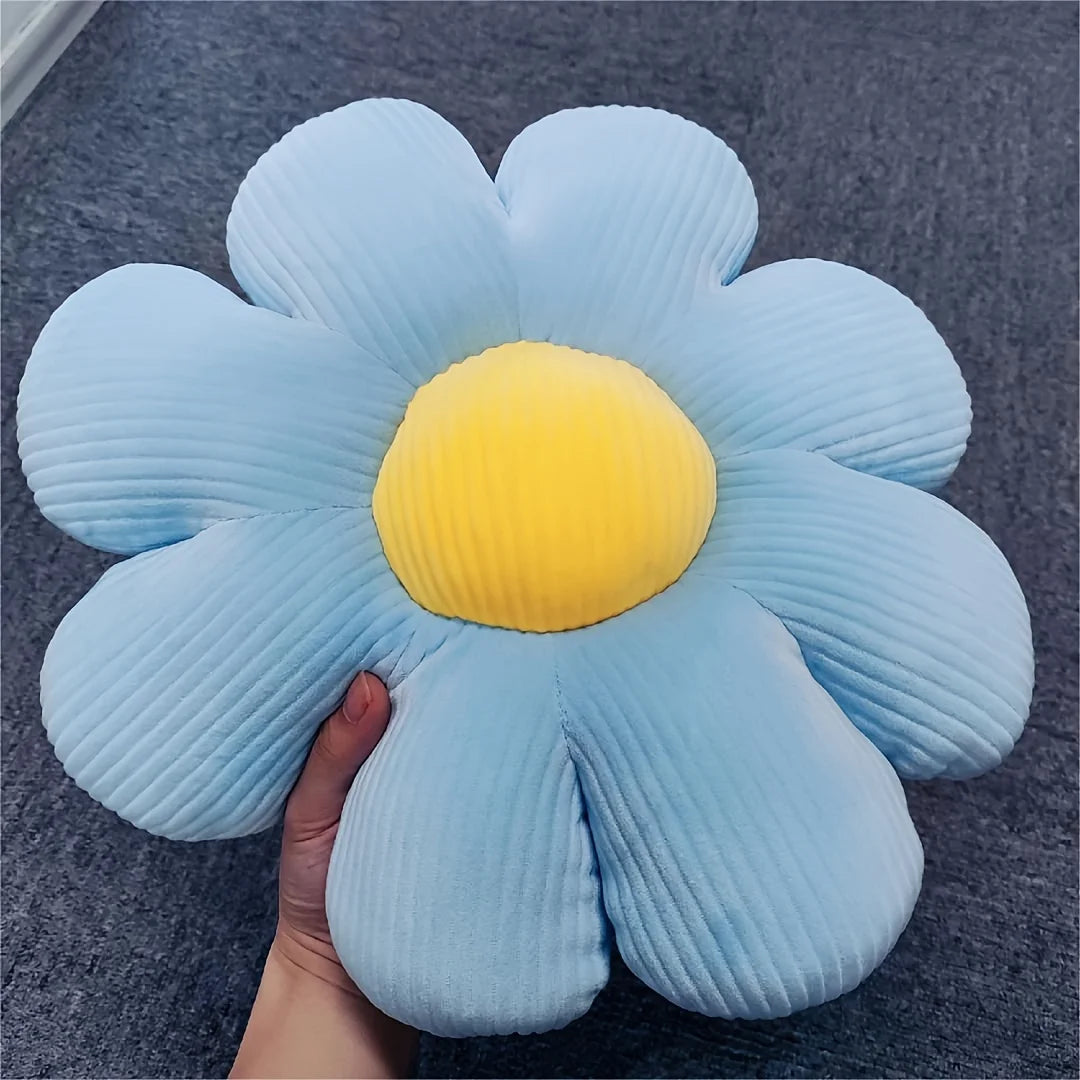 Sunflower Pillow, Daisy Seat Cushion, Flower Mat, Office Mat, Plush Toy Mat, Christmas Gift, Halloween, Thanksgiving Gift