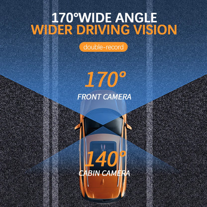 Caméra embarquée pour voitures FHD1080P Enregistreur de conduite Caméra de voiture DVR Vision nocturne Enregistreur vidéo Intégré Wi-Fi Tachographe Pièces automobiles