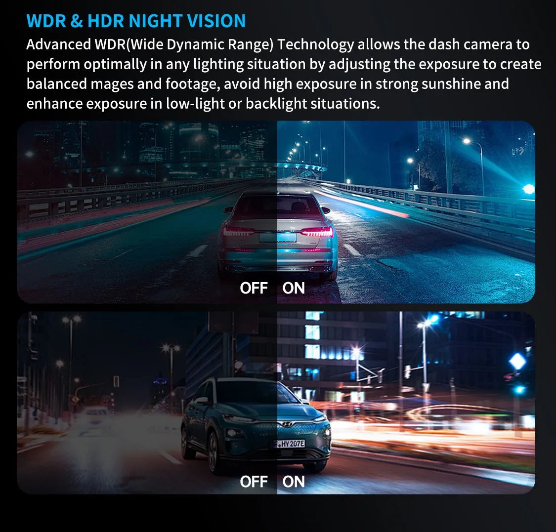 TiESFONG 4CH GPS caméra de tableau de bord i7pro frontal 4K/2K+3*1080P pour dashcam voiture DVR 360 24H moniteur de stationnement,WiFi camaras para automóviles,IR Vision nocturne,g-sensor,256Gmax