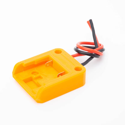 DIY Adapter Power Wheel for Dewalt 12V Series Li-ion Battery Connector 14 AWG Robotics-3D Print