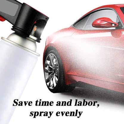 Polishing Paint Spray Gun Adaptor Instant Aerosol Trigger Handle with Full Grip Lock Universal Fit Cars Maintenance Care Tool