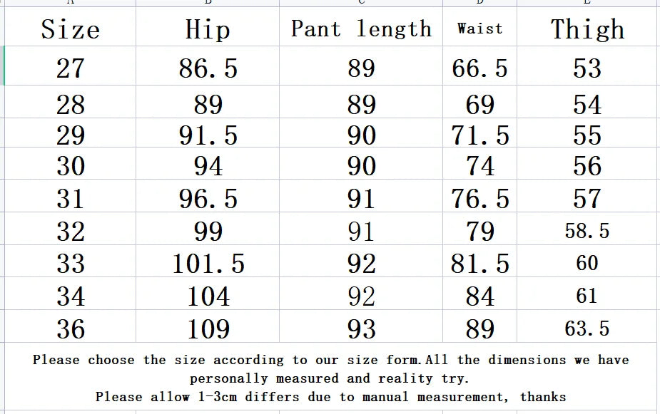 Men's Fashion Brand Elastic Slim Fit Denim Long Pants Casual White Straight Leg Y2k Jeans For Men Streetwear