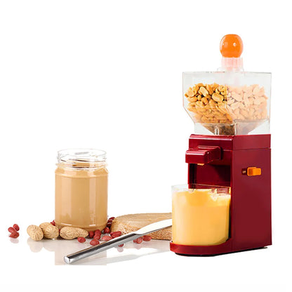 Peanut Butter Maker Home Electric Grain Grinder Anti Slip Sesame Sauce Mill Nut Butter Machine for Groundnut Almonds Cashews