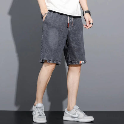 y2k Mens jeans Loose Baggy jeans Denim Short Men Jeans Fashion Streetwear Hip Hop Cargo pants man Shorts Pocket Male