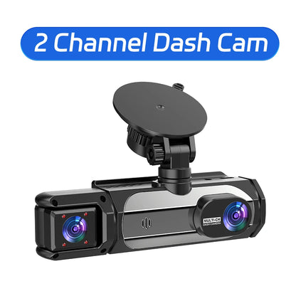 Caméra embarquée pour voitures FHD1080P Enregistreur de conduite Caméra de voiture DVR Vision nocturne Enregistreur vidéo Intégré Wi-Fi Tachographe Pièces automobiles