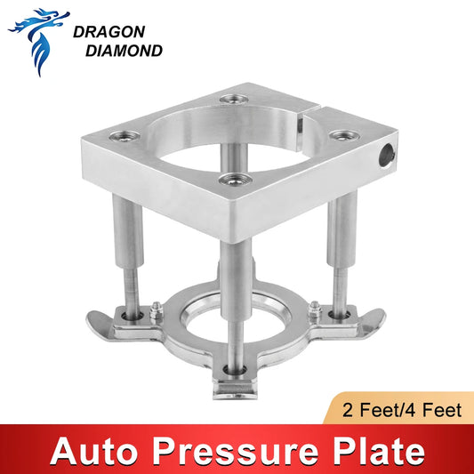 CNC Auto Pressure Plate Clamp Diameter 65/75/80/85/90/100/105/125mm Matic Foot Fixture Holder For Spindle Motor Router Machine