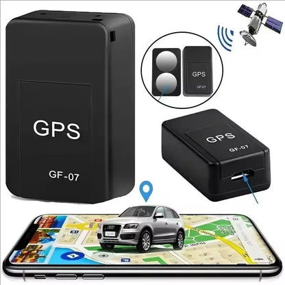 Mini traceur GPS de voiture Gf07, dispositif de suivi GPS en temps réel, positionneur magnétique avec message SIM, antivol, localisateur GPS quotidien
