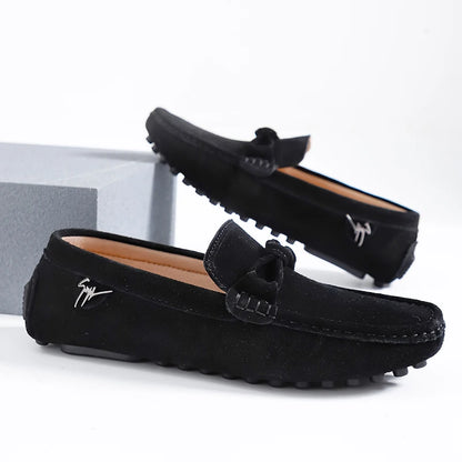 British Style Fashionable Red High-end Banquet Dress Shoes Men's Commuting Driving Work Loafer for Men's  Anti Slip Shoes