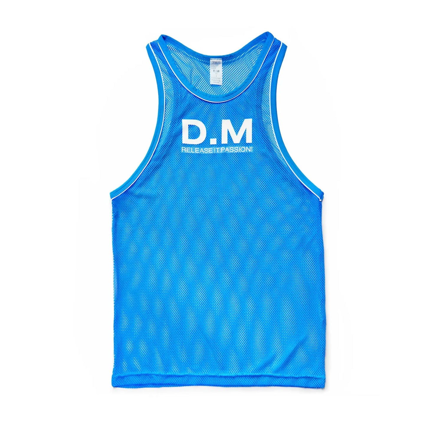 New Designer Men's Vest Transparent Breathable Mesh Vests Sleeveless Hot Tank Top for Male Men