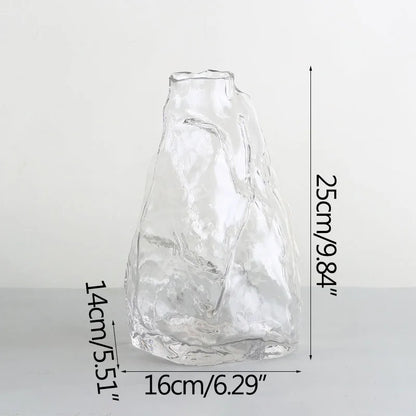 Strongwell Decoration Transparent Hydroponic Glass Landscape Vase Flower Arrangement Ins Home Creative Decoration Ornaments