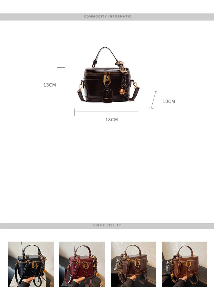 Luxury Burgundy Crossbody Bag 2025 New Women's Double Zipper Letter Design Underarm Bags Elegant High End Ladies Handbag Trend