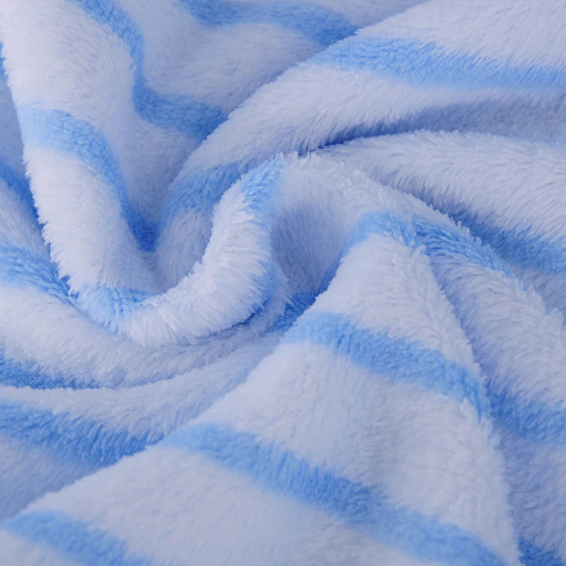 Bath Towel Coral Fleece Microfiber Striped Adult Household Textiles Bathroom Soft Woman Sauna Spa Absorbent Towel 35x75cm