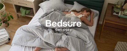 Bedsure Comforter Set - Soft Bedding for All Seasons, Cationic Dyed Bedding Set, Twin, Full, Queen, King, Cal King