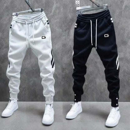 2024 New Men Joggers Autumn Sweatpants Winter Drawstring Casual Pants Workout Running Cotton Sports Trousers Men Clothing