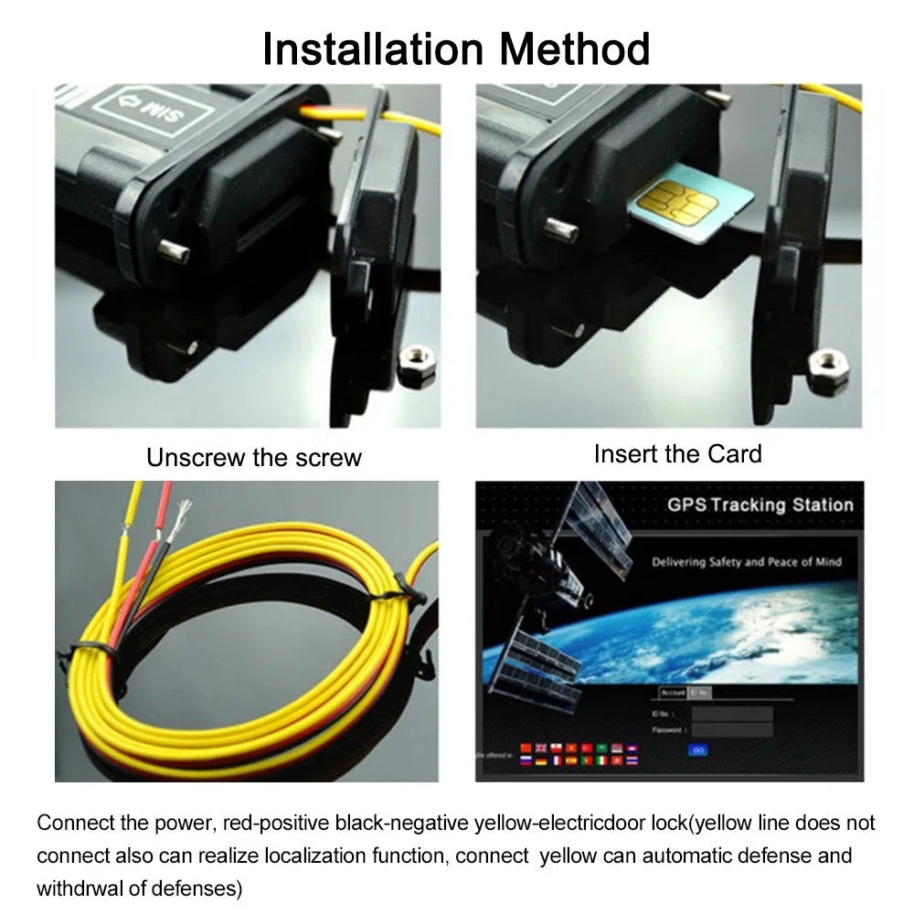 Traqueur de GPS de traqueur de vol imperméable de voiture de localisateur de GPS de voiture