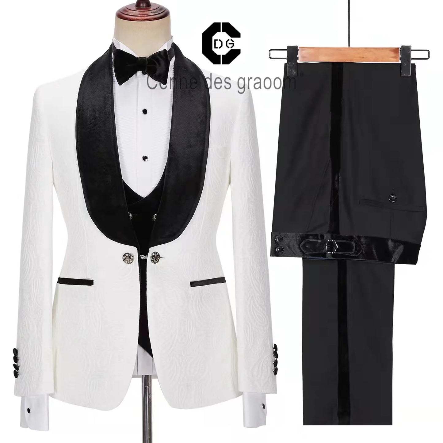 Men suits Autumn New Brand Fashion  High quality Boutique Groom Casual Slim fit  Wedding party Dress prom Tuxedo