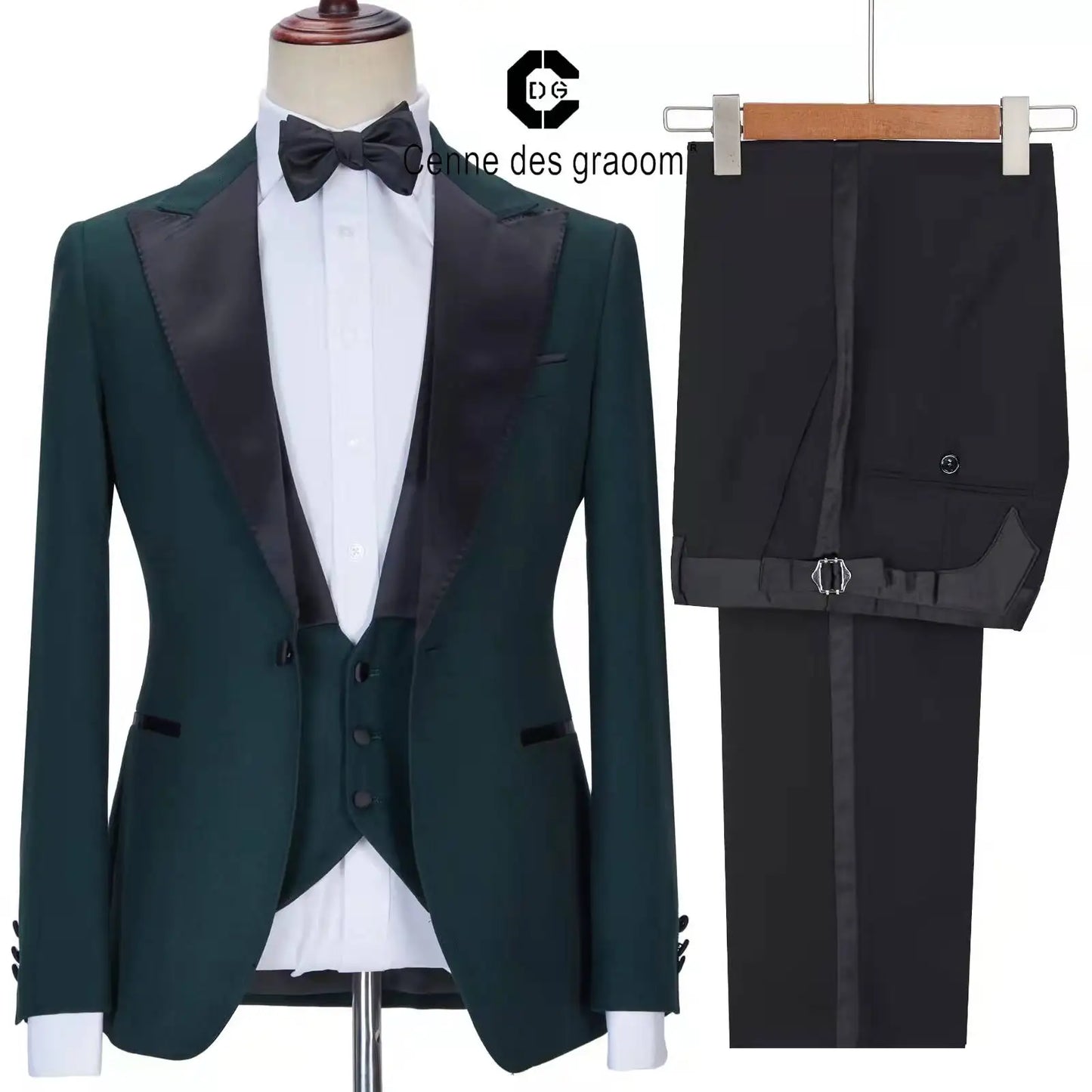 Men suits Autumn New Brand Fashion  High quality Boutique Groom Casual Slim fit  Wedding party Dress prom Tuxedo