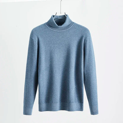 KUBRO Sweater Men Casual High Quality Cotton Pullover Knitted Sweaters Male 2023 Winter Fashion Brand Men‘s Pullover Sweaters