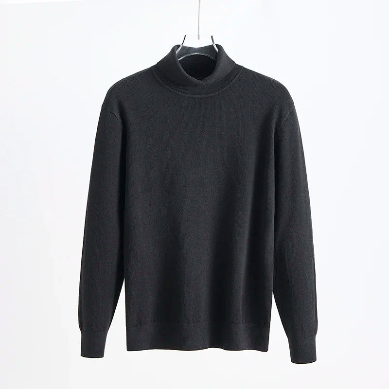 KUBRO Sweater Men Casual High Quality Cotton Pullover Knitted Sweaters Male 2023 Winter Fashion Brand Men‘s Pullover Sweaters