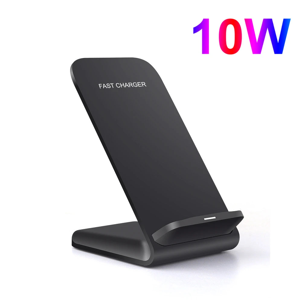 DCAE 30W Wireless Charger Stand For iPhone 15 14 13 12 11 XR 8 Induction Fast Charging Station for Samsung S22 S21 Phone Holder